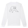  Sweat-shirt unisexe a col rond BIO Vignette
