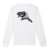  Sweat-shirt unisexe a col rond BIO Vignette