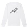  Sweat-shirt unisexe a col rond BIO Vignette