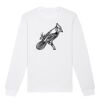  Sweat-shirt unisexe a col rond BIO Vignette