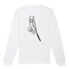  Sweat-shirt unisexe a col rond BIO Vignette