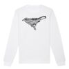  Sweat-shirt unisexe a col rond BIO Vignette
