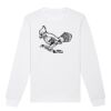  Sweat-shirt unisexe a col rond BIO Vignette