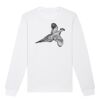  Sweat-shirt unisexe a col rond BIO Vignette
