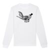  Sweat-shirt unisexe a col rond BIO Vignette