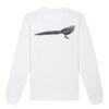  Sweat-shirt unisexe a col rond BIO Vignette