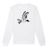  Sweat-shirt unisexe a col rond BIO Vignette
