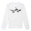  Sweat-shirt unisexe a col rond BIO Vignette
