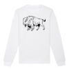  Sweat-shirt unisexe a col rond BIO Vignette