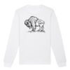  Sweat-shirt unisexe a col rond BIO Vignette