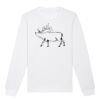  Sweat-shirt unisexe a col rond BIO Vignette