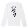 Sweat-shirt unisexe a col rond BIO Vignette