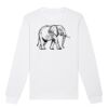  Sweat-shirt unisexe a col rond BIO Vignette