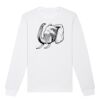  Sweat-shirt unisexe a col rond BIO Vignette