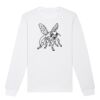  Sweat-shirt unisexe a col rond BIO Vignette
