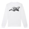  Sweat-shirt unisexe a col rond BIO Vignette