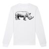  Sweat-shirt unisexe a col rond BIO Vignette