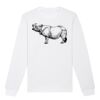  Sweat-shirt unisexe a col rond BIO Vignette