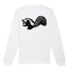  Sweat-shirt unisexe a col rond BIO Vignette
