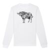  Sweat-shirt unisexe a col rond BIO Vignette