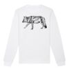  Sweat-shirt unisexe a col rond BIO Vignette