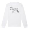  Sweat-shirt unisexe a col rond BIO Vignette