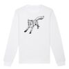 Sweat-shirt unisexe a col rond BIO Vignette