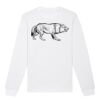  Sweat-shirt unisexe a col rond BIO Vignette