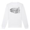  Sweat-shirt unisexe a col rond BIO Vignette