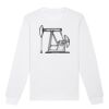  Sweat-shirt unisexe a col rond BIO Vignette