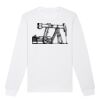  Sweat-shirt unisexe a col rond BIO Vignette