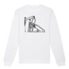  Sweat-shirt unisexe a col rond BIO Vignette