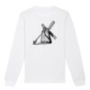  Sweat-shirt unisexe a col rond BIO Vignette