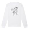  Sweat-shirt unisexe a col rond BIO Vignette