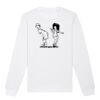  Sweat-shirt unisexe a col rond BIO Vignette