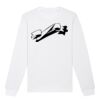  Sweat-shirt unisexe a col rond BIO Vignette