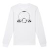  Sweat-shirt unisexe a col rond BIO Vignette