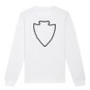  Sweat-shirt unisexe a col rond BIO Vignette