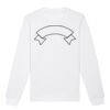  Sweat-shirt unisexe a col rond BIO Vignette