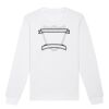  Sweat-shirt unisexe a col rond BIO Vignette