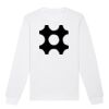  Sweat-shirt unisexe a col rond BIO Vignette