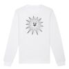  Sweat-shirt unisexe a col rond BIO Vignette