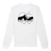  Sweat-shirt unisexe a col rond BIO Vignette