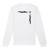 Sweat-shirt unisexe a col rond BIO Vignette