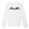  Sweat-shirt unisexe a col rond BIO Vignette
