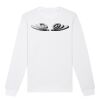  Sweat-shirt unisexe a col rond BIO Vignette
