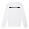  Sweat-shirt unisexe a col rond BIO Vignette