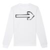  Sweat-shirt unisexe a col rond BIO Vignette