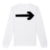  Sweat-shirt unisexe a col rond BIO Vignette