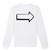  Sweat-shirt unisexe a col rond BIO Vignette